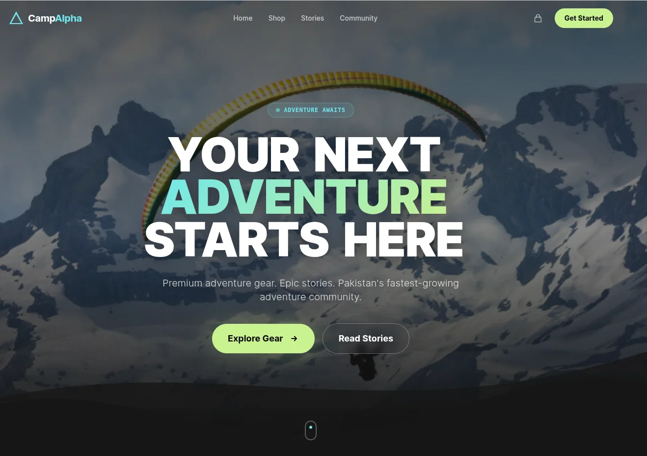 CampAlpha screenshot
